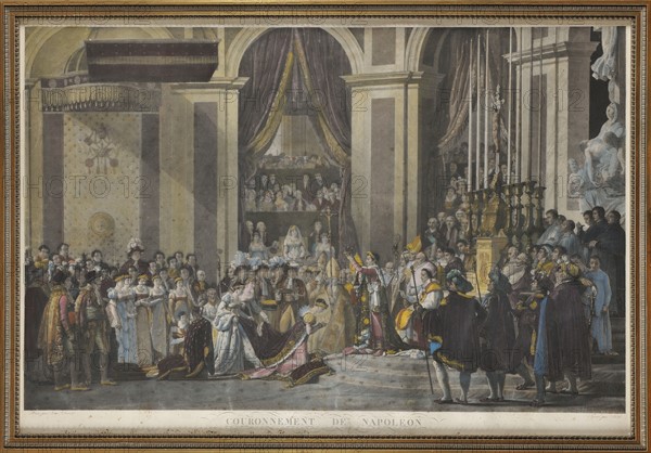 Jazet, Le Couronnement de Napoléon 1er