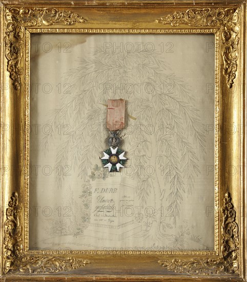 Etoile de chevalier de la Légion d'Honneur du 3e type, d’époque Ier Empire