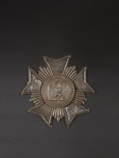 Légion d'Honneur. Plaque de Grand Aigle de manteau.