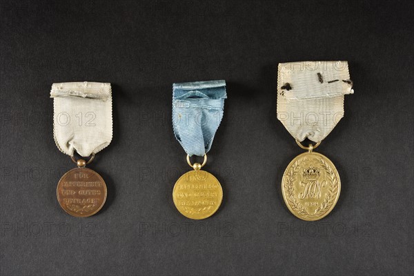 Three Medals of Honour of Westphalia (reverse)