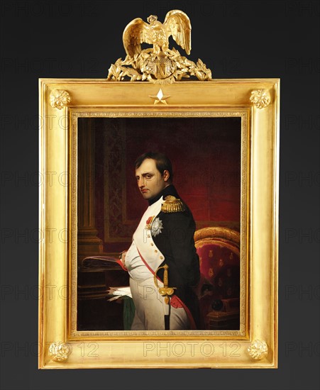 L'Empereur Napoléon 1er dans son cabinet de travail en 1807