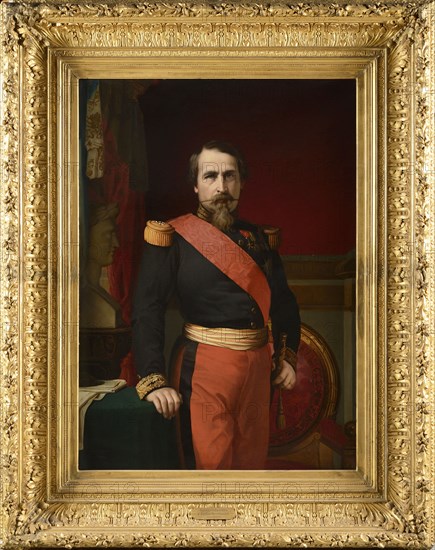 Flandrin, Portrait of the French Emperor Napoleon III