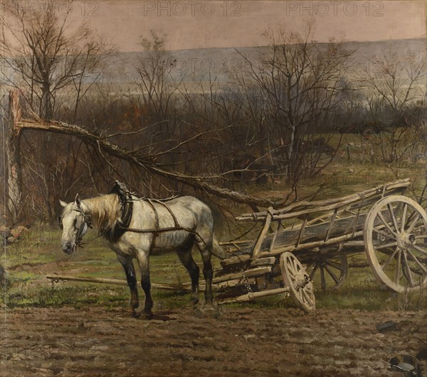 Detaille, The cart