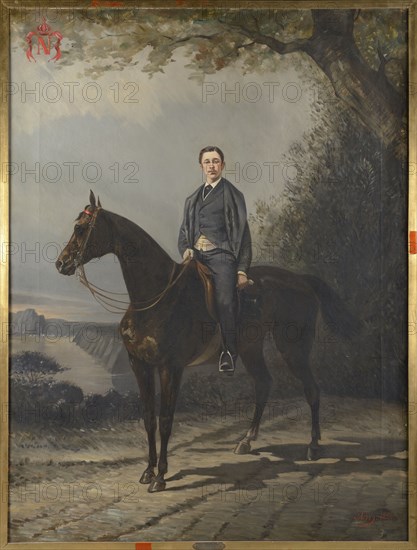 Charles Porion, Le prince impérial à cheval