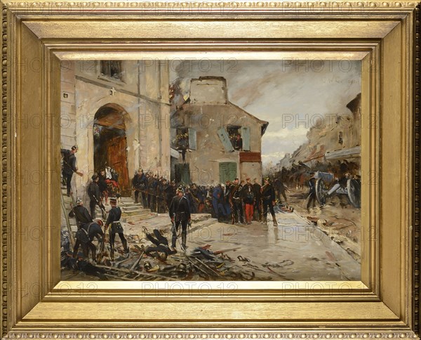 Neuville, Le Bourget, 30 octobre 1870