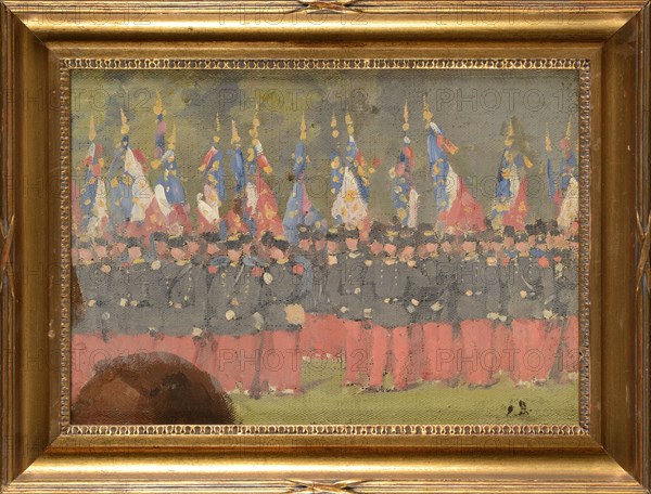 Detaille, L'infanterie et ses drapeaux
