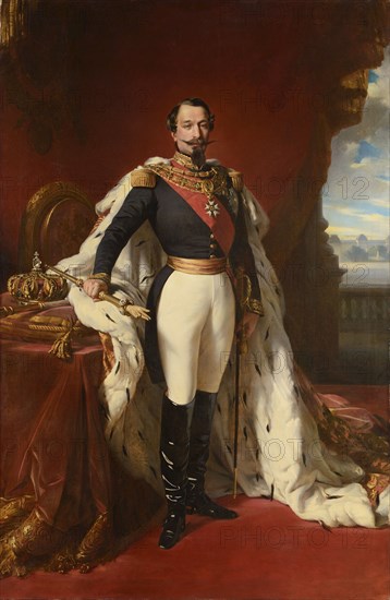 D'après Winterhalther, Empereur Napoléon III