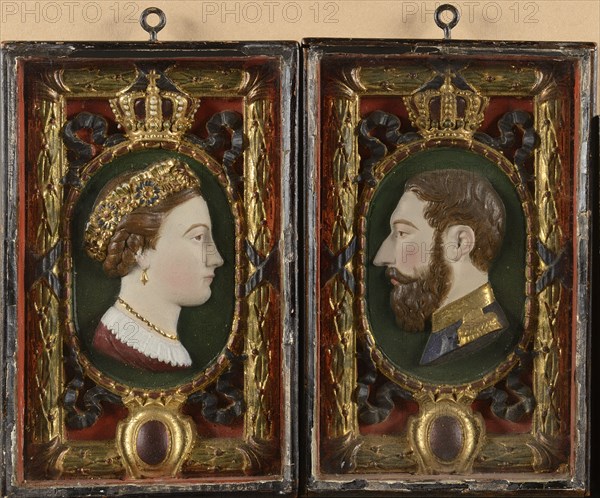 Emperor Maximilan and Empress Carlotta of Mexico