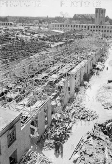 Nürnberg, Royal Air Force Bomber Command, 1942-1945 Copyright: xpiemagsx airministryww2pie13032022-1271 !ACHTUNG AUFNAHM