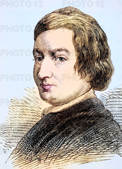 John Dryden 1631 bis 1700. Englischer Dichter und Dramatiker. Aus The National and Domestic History of England by Willia