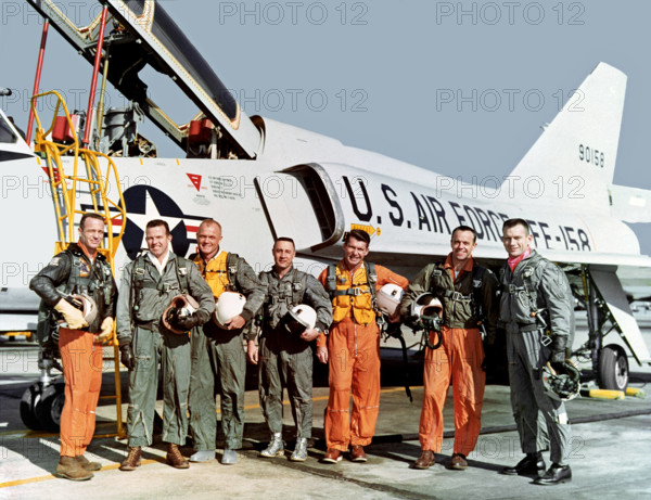 The Real Right Stuff (2020) - filmstill The original seven astronauts trained at NASA Langley Research Center. Chosen fr