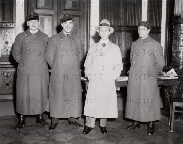 Goebbels, Dr. Josef with his personal security team. Hoffmann Photographs 1933 Adolf Hitler s official photographer, and