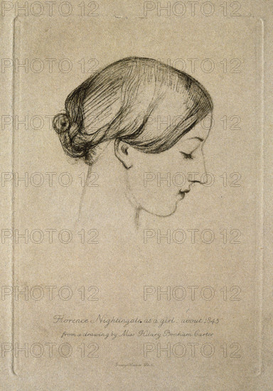 Florence Nightingale. Photogravure after Hilary Bonham-Carter. Copyright: xpiemagsx