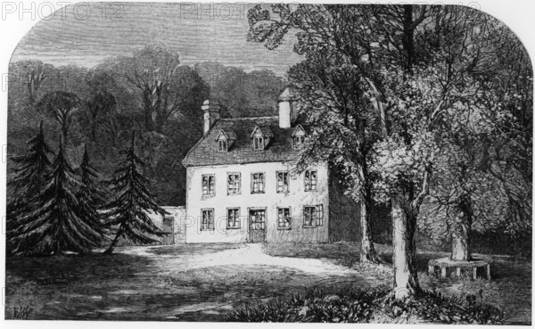 Bildnummer: 55872956 Datum: 01.01.1870 Copyright: imago/United Archives
Steventon Parsonage in Hampshire - from Memoirs of Jane Austen by Edward Austen-Leigh, 1870 (her nephew). Jane was born in this house in 1777. ©TopFoto Mono Print !AUFNAHMEDATUM GESCHÄTZT! kbdig 2003 quer Manor House Topography Home Fir trees Tree seat Casement windows Dorma windows Dormer windows
Bildnummer 55872956 Date 01 01 1870 Copyright Imago United Archives Parsonage in Hampshire from Memoirs of Jane Austen by Edward Austen Leigh 1870 her Nephew Jane what Born in This House in 1777 TopFoto Mono Print date estimated Kbdig 2003 horizontal Manor House Topography Home fir Trees Tree Seat Casement Windows Dorma Windows Dormer Windows