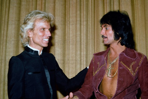 Siegfried Fischbacher and Roy Horn, circa 1980 Los Angeles CA USA PUBLICATIONxINxGERxSUIxAUTxONLY Copyright: xJ.xCummin
