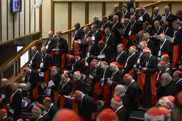 ITALY - REL -28-04-2025 5th General Congregation Cardinals
