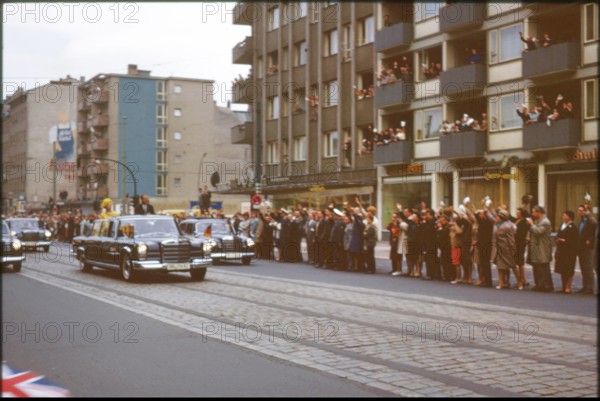 Berlin GER Berlin 19650518 Stadtansicht Königin Elisabeth in Berlin