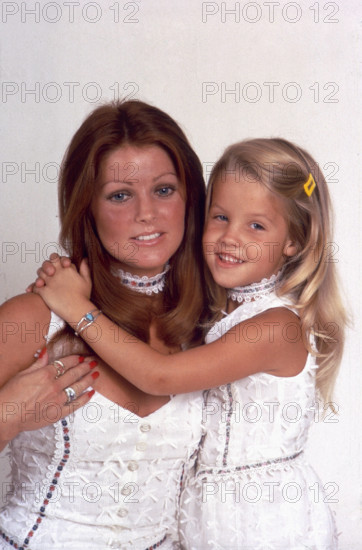 **FILE PHOTO** Lisa Marie Presley Reportedly In Critical Condition and In Coma. USA. Priscilla and Lisa Marie Presley. C