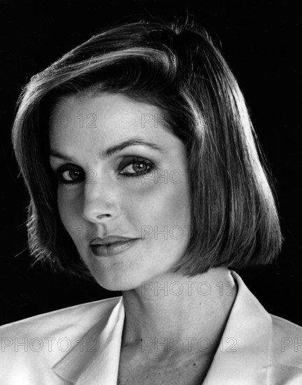 Studio Publicity Still Priscilla Presley circa 1985 Hollywood CA USA PUBLICATIONxINxGERxSUIxAUTxONL