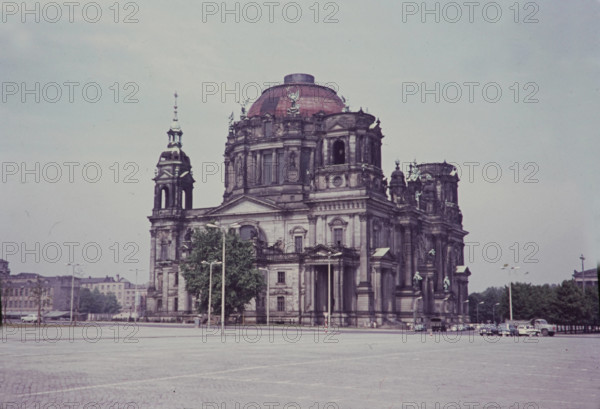 Berliner Dom DEU, Berlin,20240410, Aufnahme, ca. 1950 Berliner Dom *** Berlin Cathedral DEU, Berlin,20240410, photo, ca