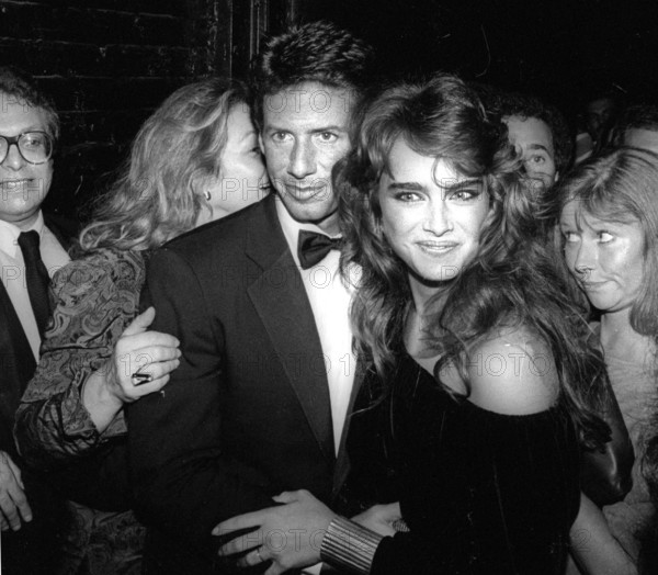 1981 New York City Calvin Klein and Brooke Shields at Studio 54 PUBLICATIONxINxGERxSUIxAUTxONLY Cop