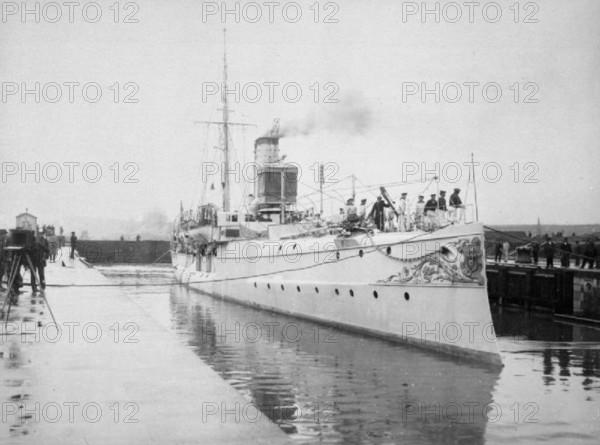 RECORD DATE NOT STATED Germany Before the First World War 1890 - 1914 Opening of the Kiel Canal, 21 June 1895. The Germ