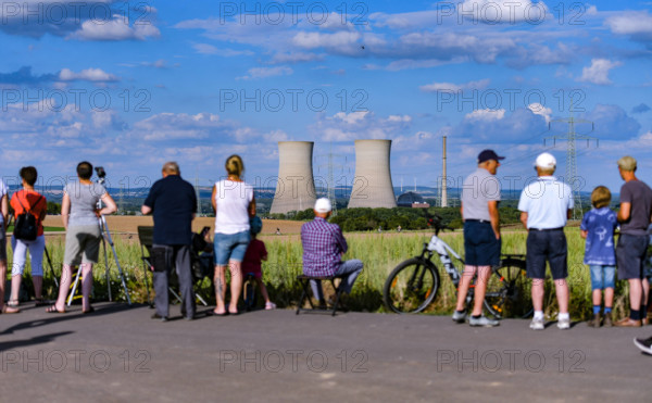 16.08.2024, xblx, AKW Grafenrheinfeld, Sprengung der Kühltürme, emwirt, am 16.08.2024 wurden die beiden Kuehltuerme des
