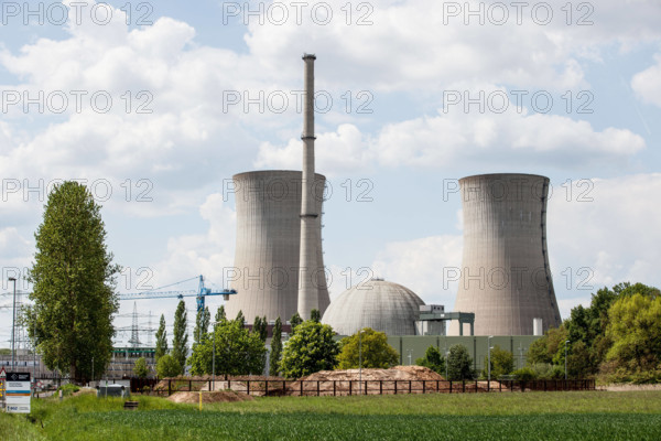 Grafenrheinfeld, Deutschland 08. Mail 2022: Themenbilder - Symbolbilder - Energie Kernkaftwerk Atomenergie - 2022 Das Ke
