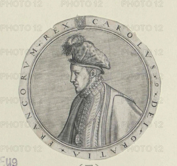 Karl Ix., King of France. Copyright: xpiemagsx ausnl080421-165571 !ACHTUNG AUFNAHMEDATUM GESCHÄTZT!