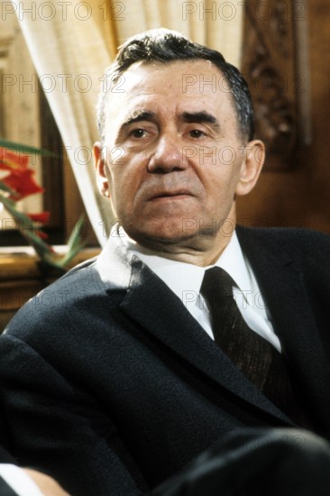 Bildnummer: 52590461 Datum: 22.10.1985 Copyright: imago/Sven Simon
Außenminister Andrei Gromyko (UdSSR) , Personen; 1985, Politik; , hoch, Kbdia, Porträt, Randbild, People
Bildnummer 52590461 Date 22 10 1985 Copyright Imago Sven Simon Foreign Minister Andrei Gromyko USSR People 1985 politics vertical Kbdia Portrait Edge image Celebrities
