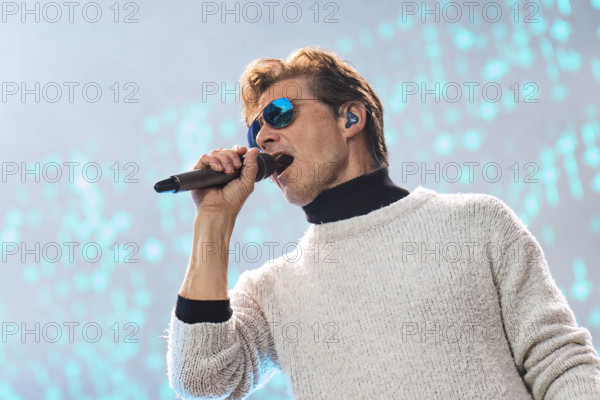 a-ha Bergen, Norway. 15th, June 2022. The Norwegian pop group a-ha performs a live concert during the Norwegian music fe