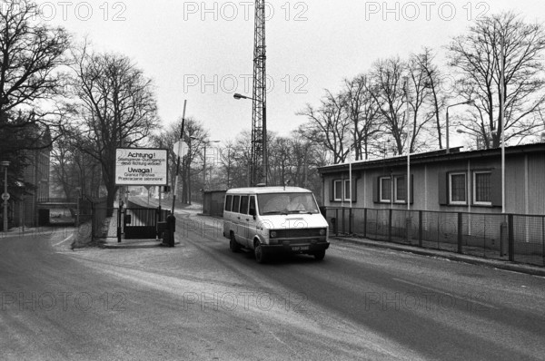 Deutschland, Guten, 06.01.1990. Archiv-Nr.: 12-07-07 Guben, von 1961 bis 1990 Wilhelm-Pieck-Stadt Guben ist eine Stadt i