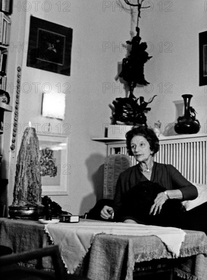 Die österreichisch deutsche Schauspielerin Regisseurin und Theaterleiterin Ida Ehre Hamburg 1950er