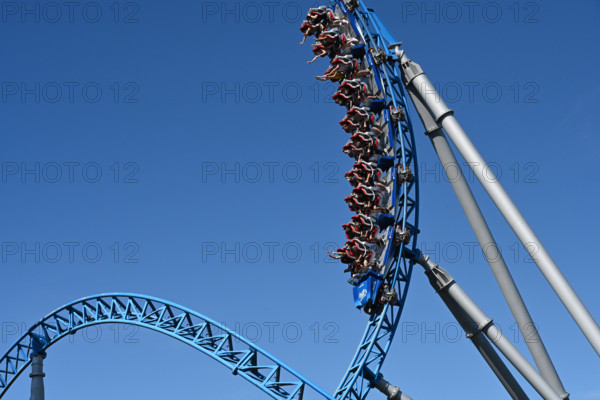 Der Europa-Park ist ein Freizeit- und Themenpark in Rust, Baden-Württemberg, Deutschland; durch die Lockerungen der Coro