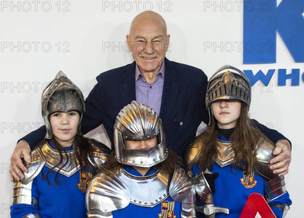 The Kid Who Would Be King Gala screening London UK Patrick Steward at The Kid Who Would Be King Ga