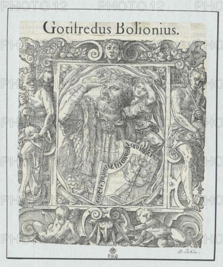 Gottfried von Bouillon. Copyright: xpiemagsx ausnl080421-132630 !ACHTUNG AUFNAHMEDATUM GESCHÄTZT!