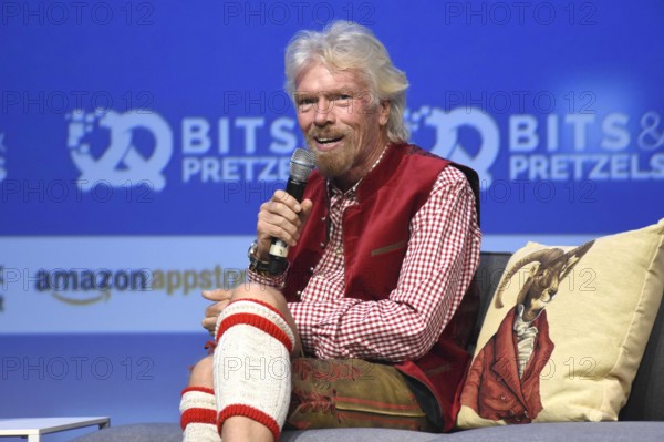 Richard Branson beim Founders Festival Bits & Pretzels im ICM München 26 09 2016 Foto xP xSchönber