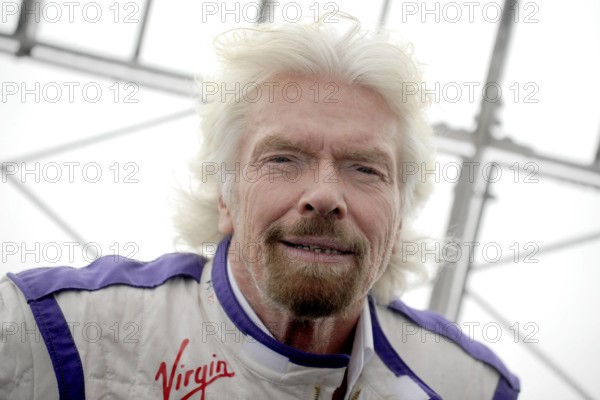 Richard Branson bei der Lighting Ceremony im Empire State Building anlsässlich der Ankunft das DS Virgin Racing Formula