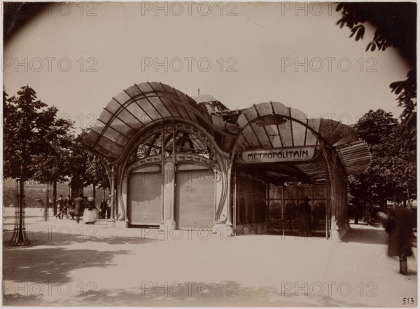 RECORD DATE NOT STATED Paris metro. Access to Place de l Etoile, Paris (VIII-XVI and XVIIth arr.) . Photograph by Charl