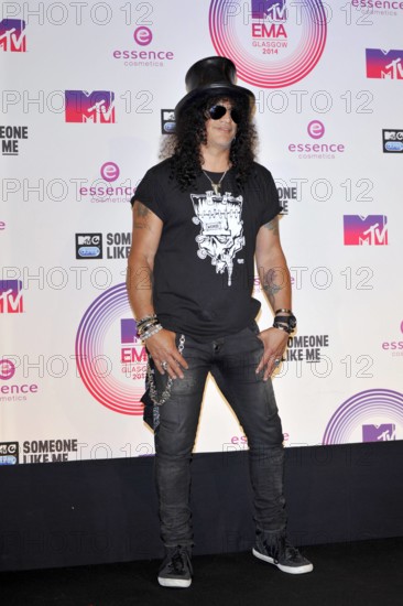 Slash bei der Verleihung der MTV Europe Music Awards 2014 im SSE Hydro Glasgow 09 11 2014 Foto xA