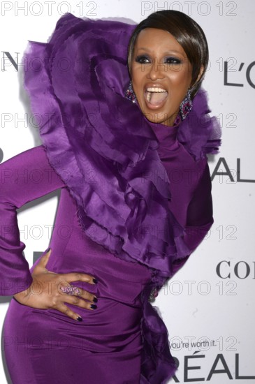 Iman Abdulmajid bei der Verleihung der 27. Glamour Women of the Year Awards 2017 im Kings Theater. New York, 13.11.2017
