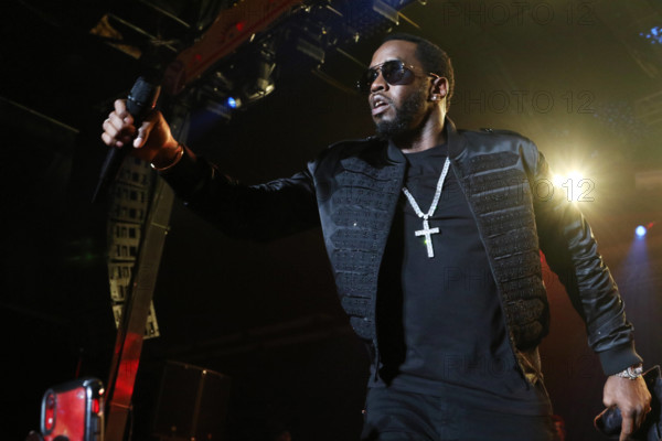 MIAMI, FL - JANUARY 31: Sean Combs at Shaq s Funhouse during Super Bowl Weekend at the Mana Wynwood Convention Center i