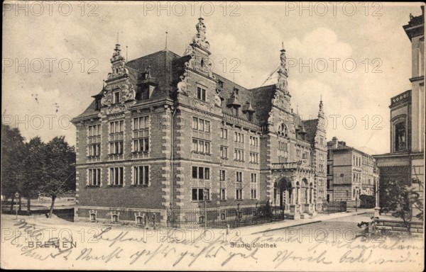 Hansestadt Bremen Außenansicht der Stadtbibliothek