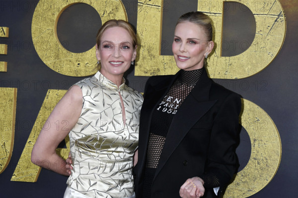 Uma Thurman, Charlize Theron