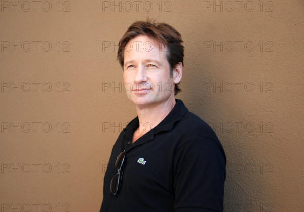 David Duchovny at a press junket for Californication at the Four Seasons Hotel in Beverly Hills, California - 10 August