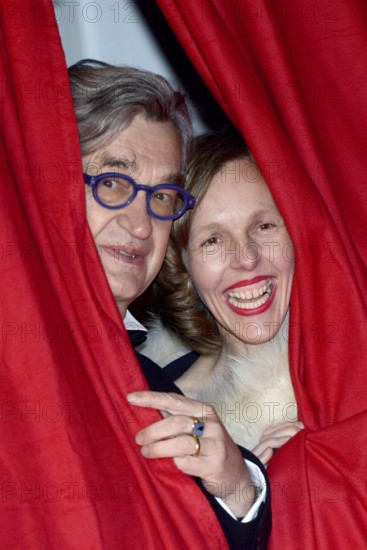 Wim Wenders, 75. Geburtstag am 14. August Wim Wenders mit Frau Donata bei der Verleihung vom 26. Europäischen Filmpreis