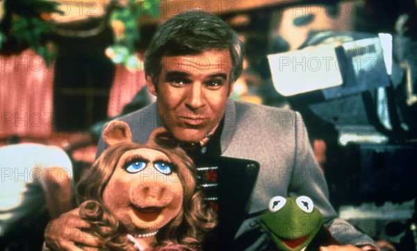 Miss Piggy, Steve Martin, Kermit the Frog, The Muppet Movie (1979) Henson Associates File Reference 33650_025THA For Ed