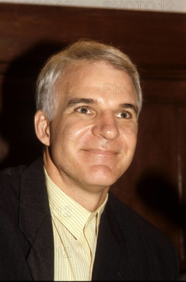 Steve Martin (Schauspieler) 09/87 rag Steve Martin im September 1987 während einer Presse-Präsentation seines Filmes Ro
