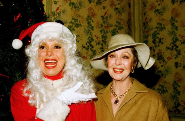 Carol Channing and Loretta Young Jube 7th 1981© JRC The Hollywood Archive All Rights Reserved Ho