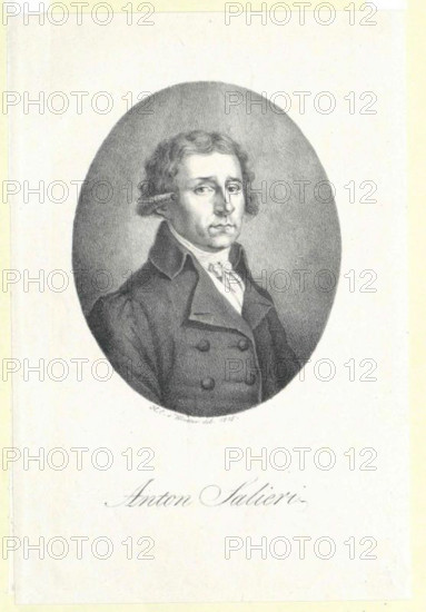 Salieri, Antonio. Copyright: xpiemagsx ausnl080421-54064 !ACHTUNG AUFNAHMEDATUM GESCHÄTZT!